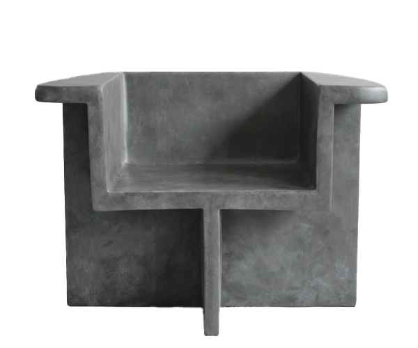 101 CPH Brutus Lounge Chair - Dark Grey