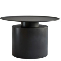 101 CPH Pillar Low Coffee Table - Burned Black