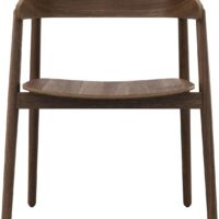 Andersen - Furniture AC2 Armchair, Smoked oak Str H74xB58xD53xS44cm - Spisebordsstole hos Magasin