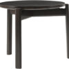 Audo Copenhagen Passage Lounge Table, Ø50, Dark Lac Str H43 x Ø50 cm - Sofaborde hos Magasin