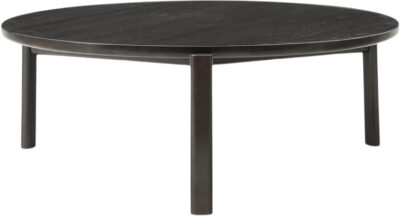 Audo Copenhagen Passage Lounge Table, Ø90, Dark Lac Str H33 x Ø90 cm - Sofaborde hos Magasin