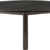 Audo Copenhagen Passage Lounge Table, Ø90, Natural Str H33 x Ø90 cm - Sofaborde hos Magasin