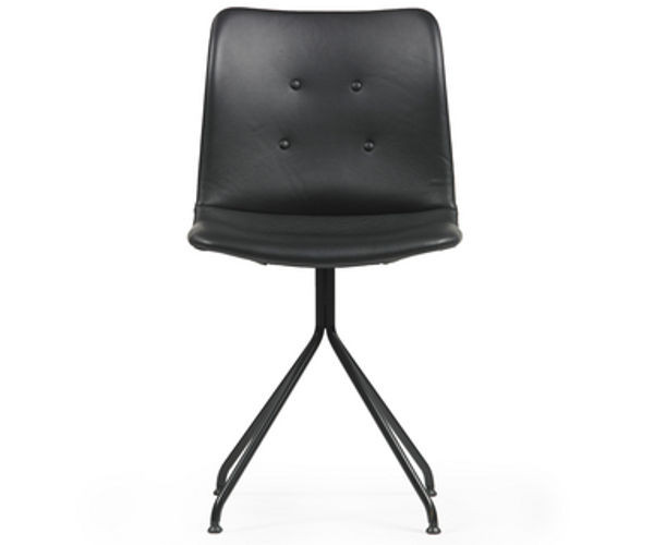 Bent Hansen Primum Chair - Zenso 2 Læder - Sort Stel