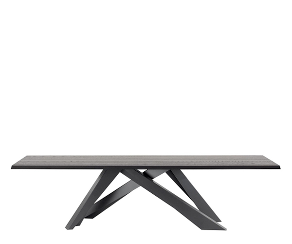 Bonaldo Big Table - Anthracite Grå Eg - 250x100cm