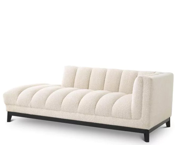 Eichholtz Ditmer loungesofa - boucle cream - højre