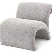 Eichholtz Vignola loungestol - boucle grey