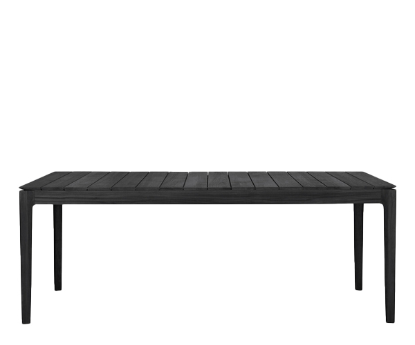 Ethnicraft - Black Bok Outdoor Dining Table - 200x100cm.