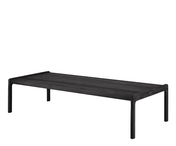 Ethnicraft Jack Outdoor Black Coffee Table - 150x65cm.