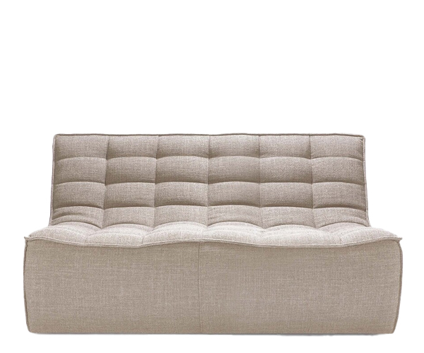 Ethnicraft N701 sofa - 2 seater - Beige