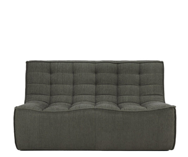 Ethnicraft N701 sofa - 2 seater - Moss