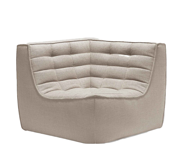 Ethnicraft N701 sofa - Corner - Beige