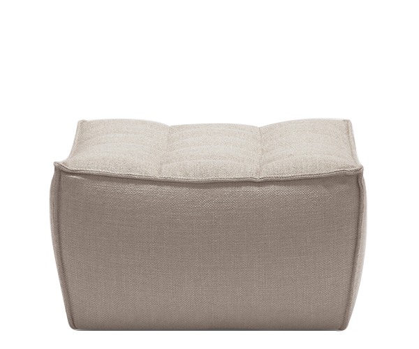 Ethnicraft N701 sofa - footstool - Beige