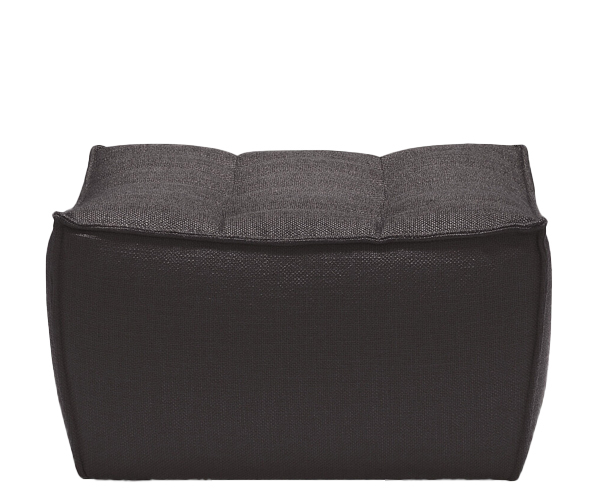 Ethnicraft N701 sofa - footstool - Dark Grey