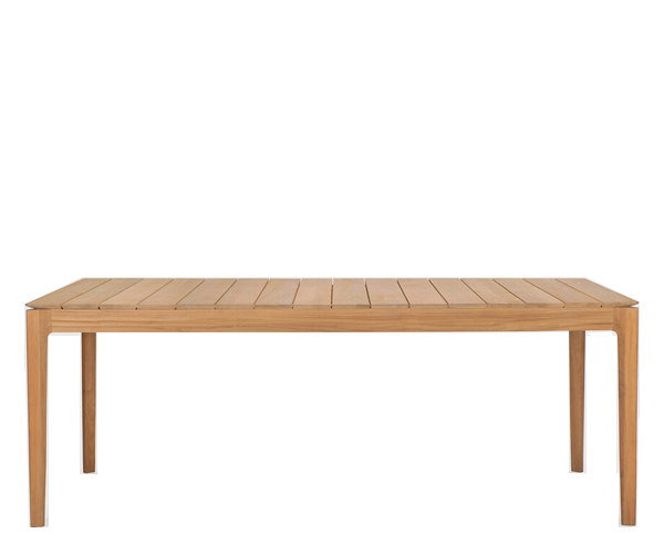 Ethnicraft - Teak Bok Outdoor Dining Table - 200x100cm.