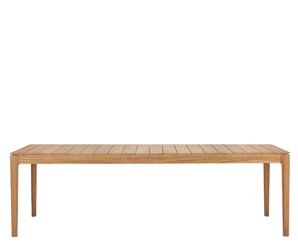 Ethnicraft - Teak Bok Outdoor Dining Table - 250x100cm.