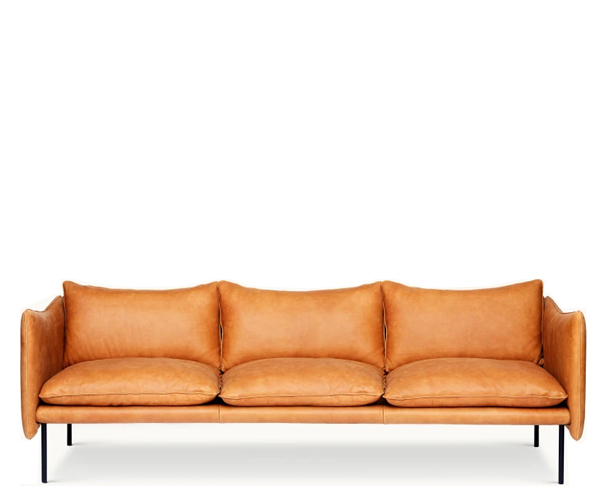 Fogia Tiki Sofa - 3 Pers. - Vintage Cognac Læder