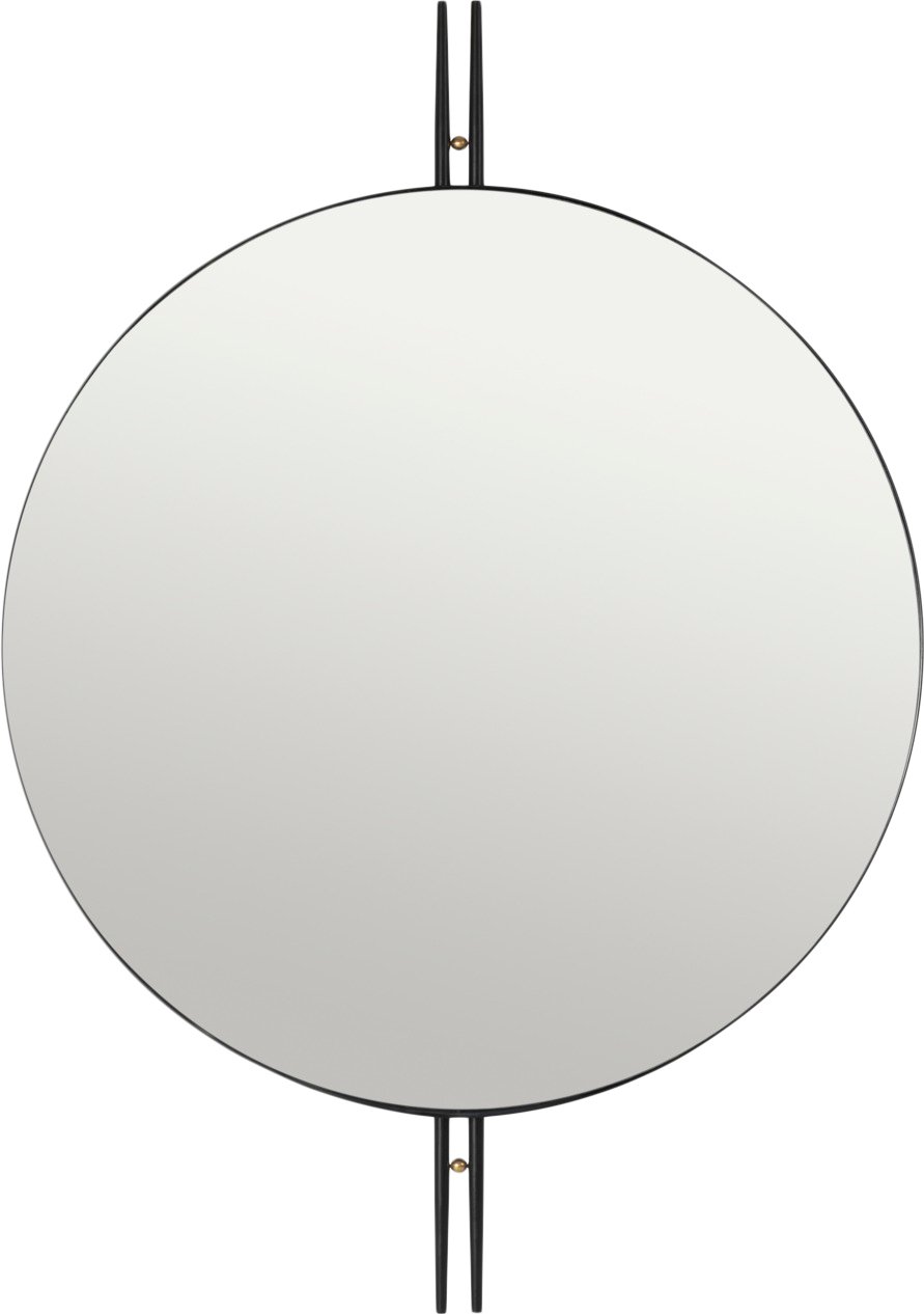 Gubi IOI Wall Mirror, Round, Ø80 Str Ø80 - Vægspejle hos Magasin