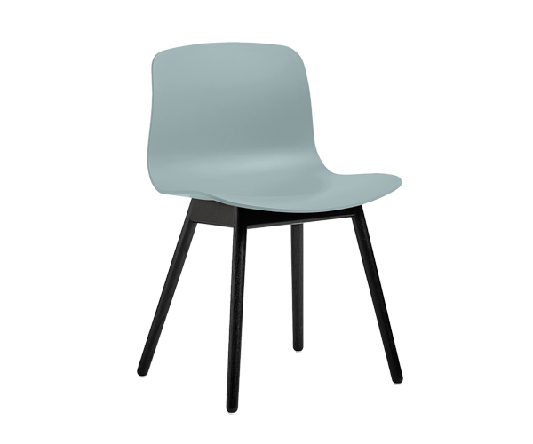 HAY About A Chair (AAC12) - Dusty Blue/Sort Eg