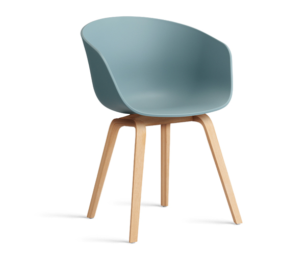 HAY About A Chair (AAC22) - Eg - Dusty Blue