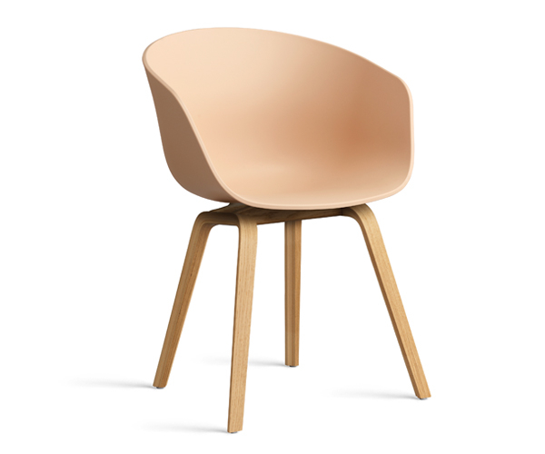 HAY About A Chair (AAC22) - Eg - Pale Peach