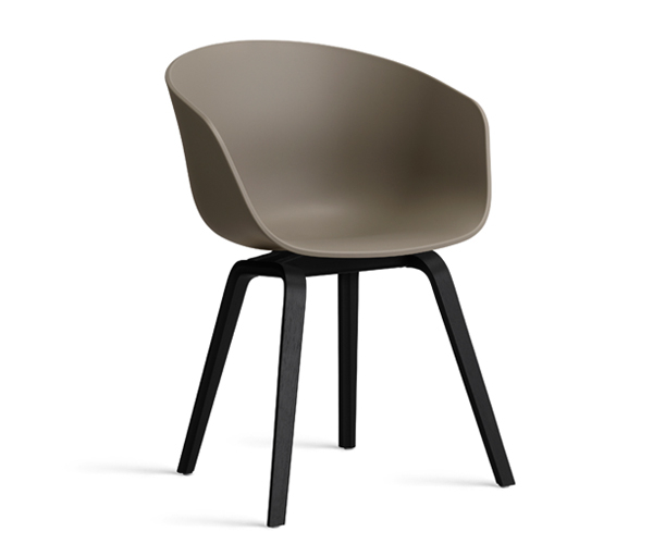 HAY About A Chair (AAC22) - Eg Sort - Khaki