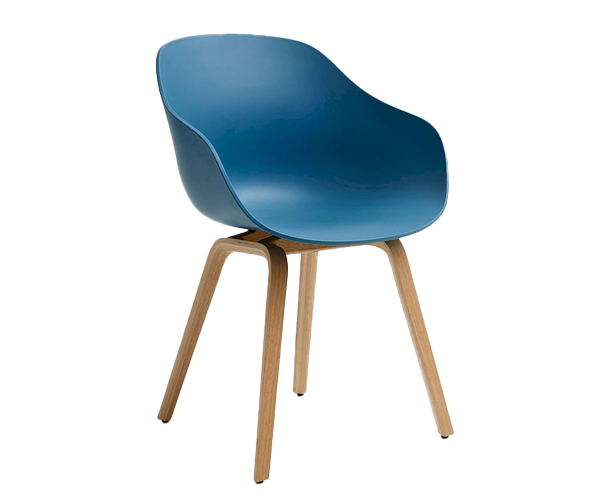 HAY About A Chair (AAC222) - Azure Blue - Eg Matlak