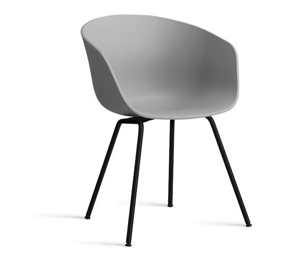 HAY About A Chair (AAC26) - Black - Concrete Grey