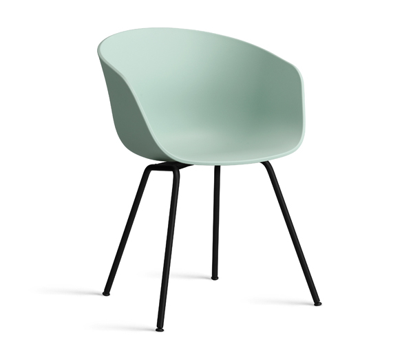 HAY About A Chair (AAC26) Black - Dusty Mint