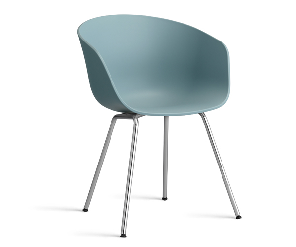 HAY About A Chair (AAC26) Krom - Dusty Blue