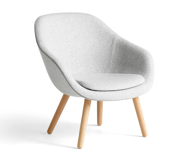 HAY About A Lounge Chair (AAL82) - Divina Melange 120