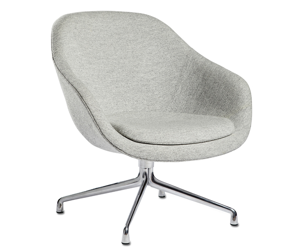 HAY About a Lounge Chair (AAL81) - Hallingdal 130 - Alu.