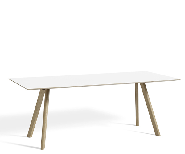 HAY CPH30 Table - 200x90cm - Hvid Laminat