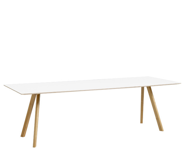 HAY CPH30 Table - 250x120cm - Hvid Laminat