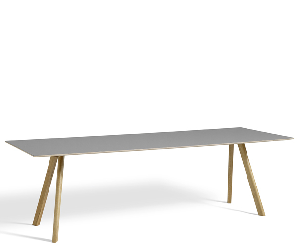 HAY CPH30 Table - 250x90cm - Grå Linolium - Matlak