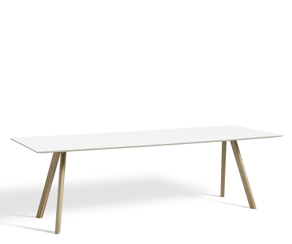 HAY CPH30 Table - 250x90cm - Hvid Laminat