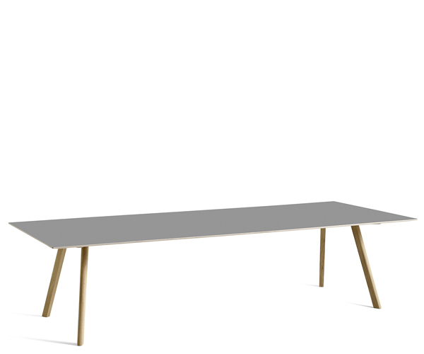 HAY CPH30 Table - 300x120cm - Grå Linolium