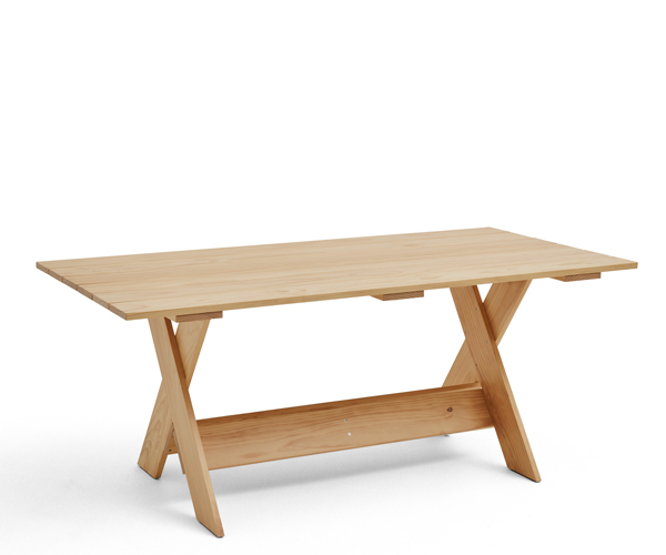 HAY Crate Dining Table - 180x89.5 - Pinewood - Natur