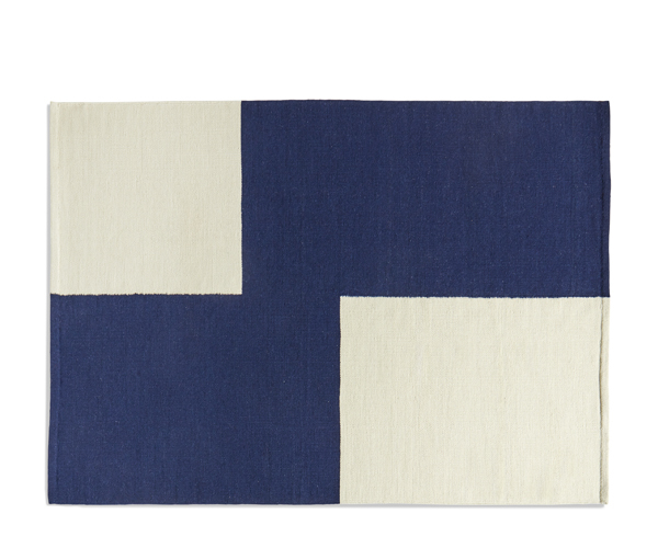 HAY Ethan Cook Flat Works Tæppe - 170x240 - Blue Offset