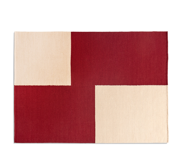 HAY Ethan Cook Flat Works Tæppe - 170x240 - Red Offset