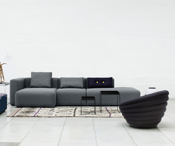 HAY Mags Sofa - 3 pers. - Combination 4 - Steelcut Trio 2 - 153