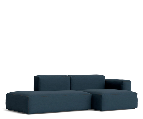 HAY Mags Soft Sofa - Low Arm - 2.5 Pers. Combi 3 - Steelcut Trio 796