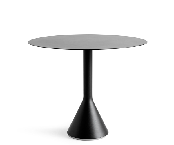 HAY Palissade Cone Table - Dia.90cm. - Anthracite Grå