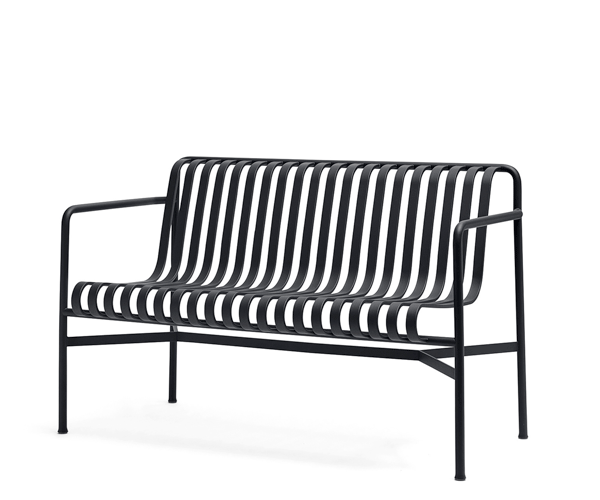 HAY Palissade Dining Bench - Anthracite