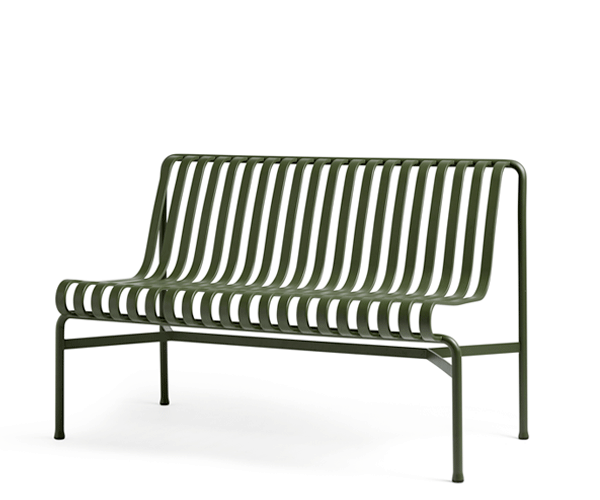 HAY Palissade Dining Bench - Olive - Uden Arm