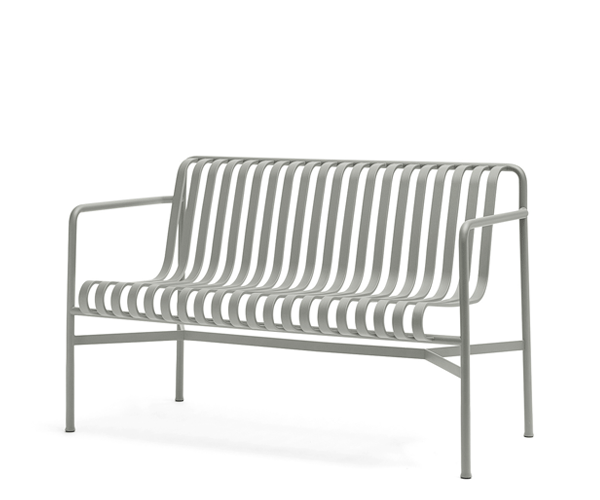 HAY Palissade Dining Bench - Sky Grey