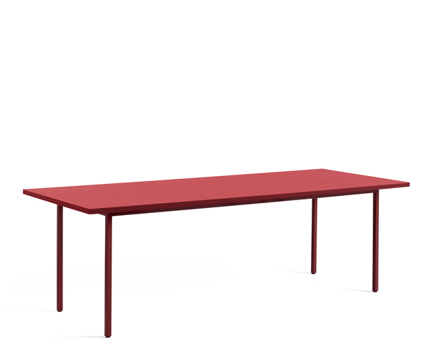 HAY Two-Colour Bord - 240x90 - Maroon Red