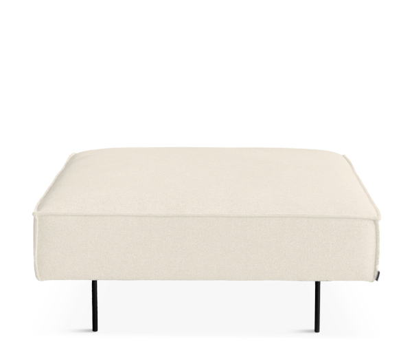 Handvark Ottoman - Soho Stof - Chalk