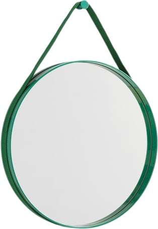 Hay Strap Mirror No 2, Ø50 Str Ø50 - Vægspejle hos Magasin