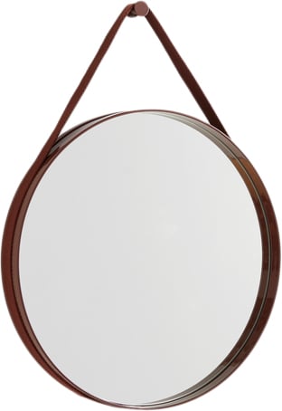 Hay Strap Mirror No 2, Ø50 Str Ø50 - Vægspejle hos Magasin