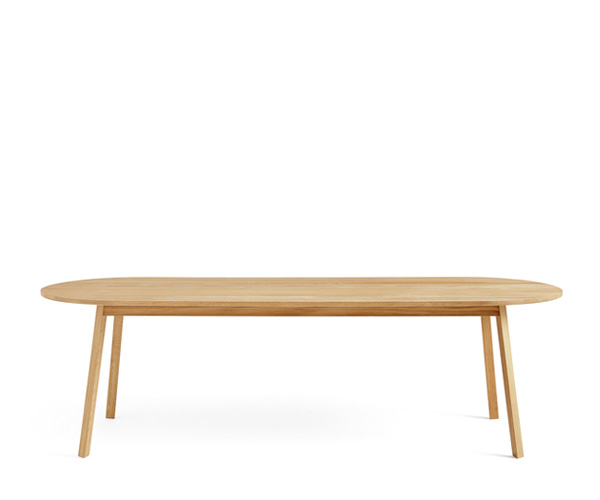 Hay Triangle Leg Table 200x85 cm. - Mat Lak